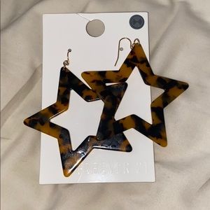 Star Statement Earrings